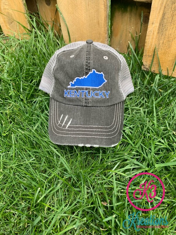 Kentucky State Trucker Cap
