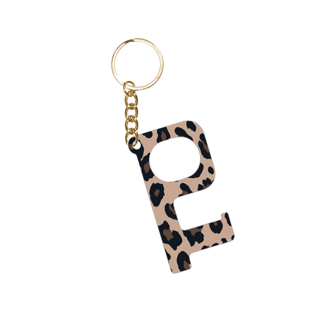 Leopard Hands-Free Keychain