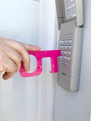 Pink Hands-Free Keychain