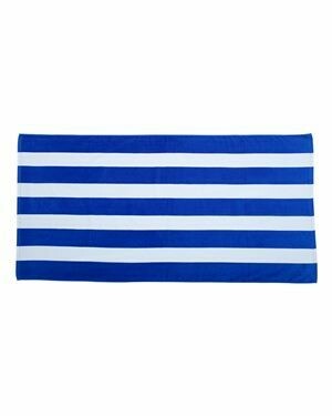 Royal & White Stripe Pool Towel (LPCS)