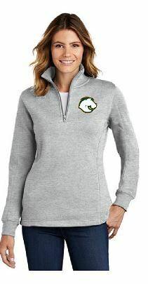 Ladies Sport Tek 1/4-Zip Fleece Pullover with Choice of Logo
