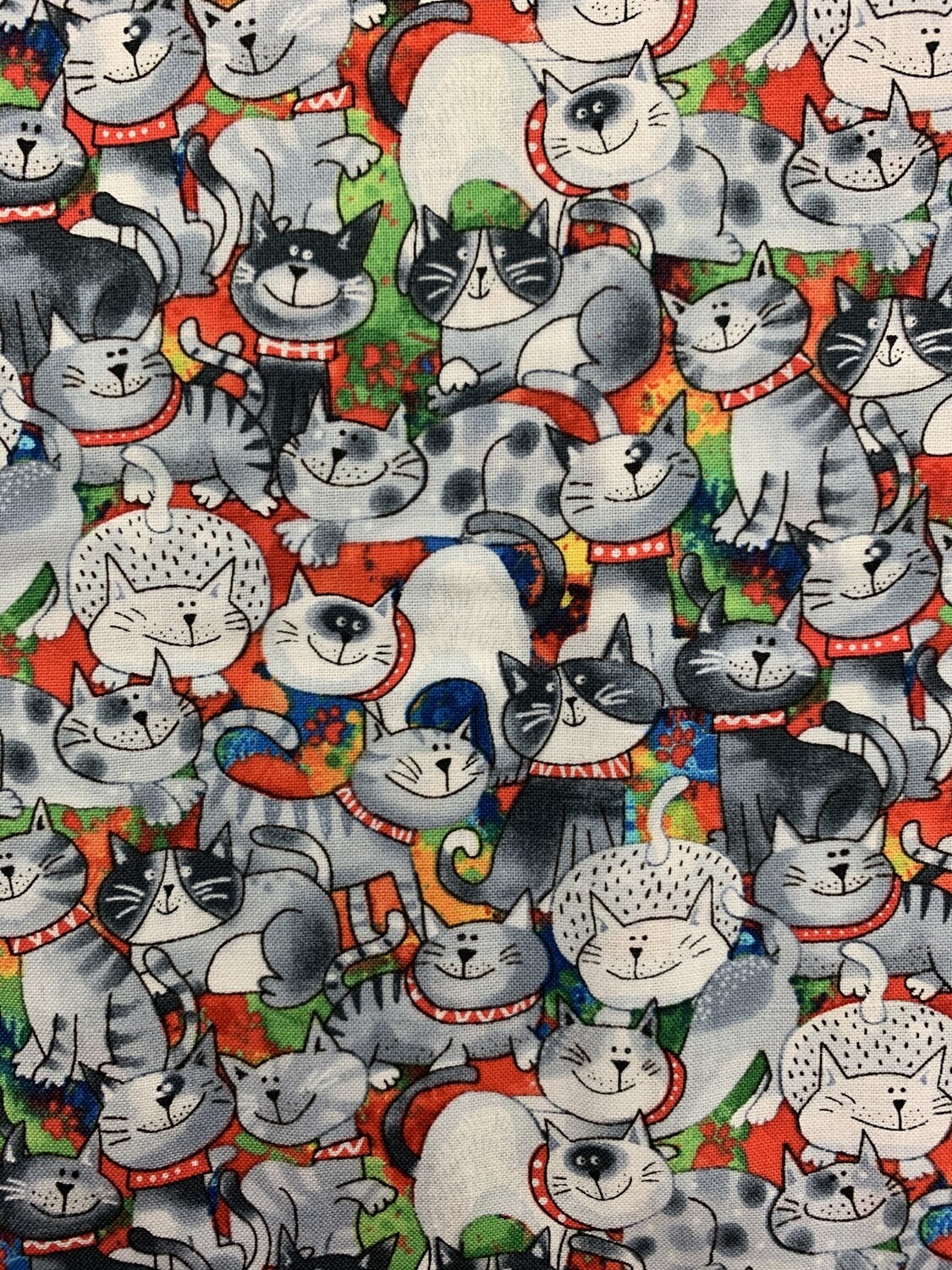 Cat Lover Cotton Fabric Face Mask