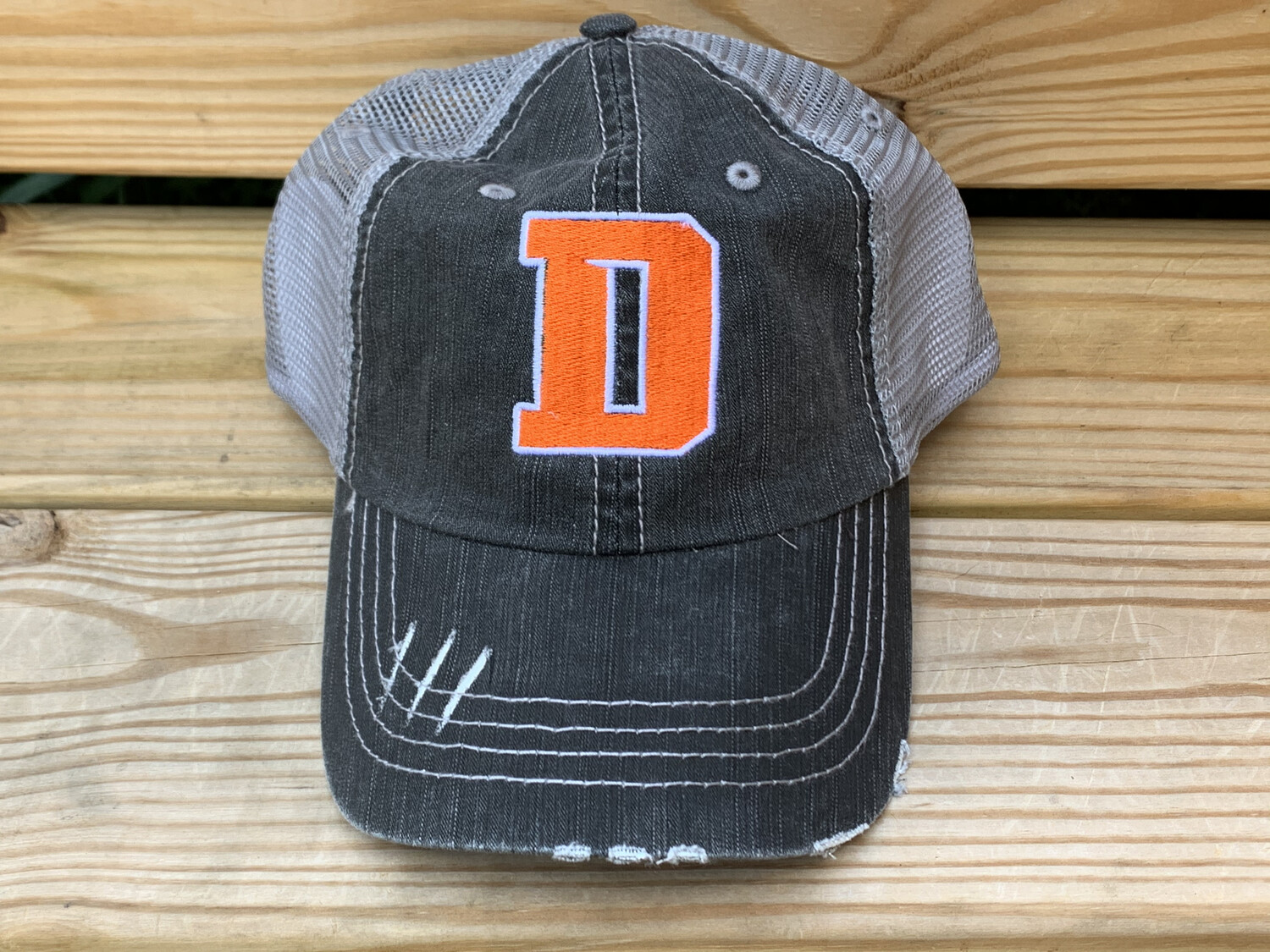Distressed Trucker Hat - Choice of Logo (FDBS)