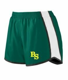 Dark Green Pulse Shorts with BS logo
