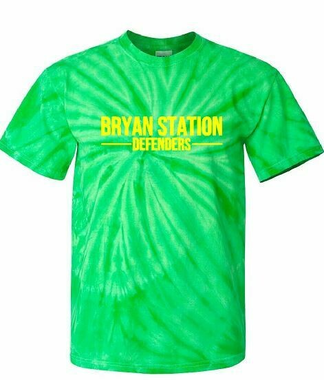 Bryan Station Defenders Tie-Dye Short Sleeve Tee
