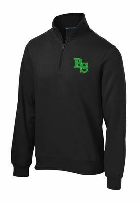 Sport-Tek 1/4 Zip Fleece Pullover with BS Logo with option to add sport or club under logo.