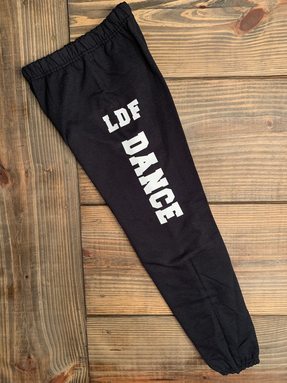 Youth LDF Dance NuBlend Black and White Sweatpants (LDF)