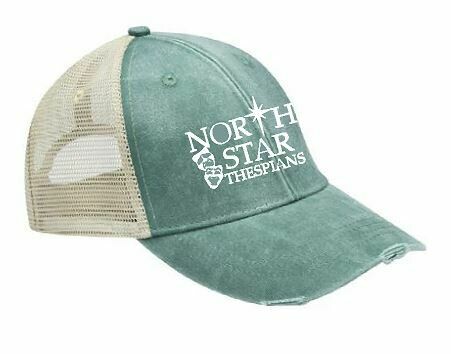 North Star Distressed Trucker Hat