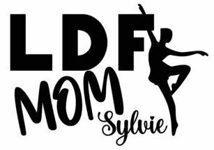 Personalized LDF Mom Vinyl Adhesive Decal (LDF)