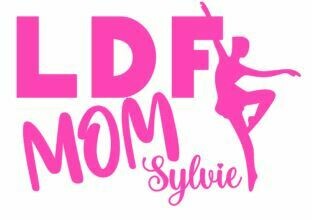 Personalized LDF Mom Vinyl Adhesive Decal (LDF)