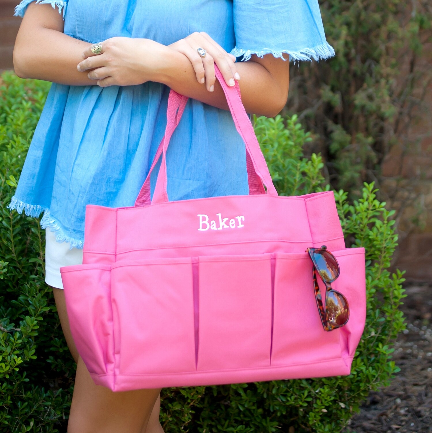 Hot Pink Carry All Tote Bag