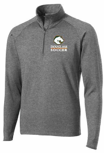 Sport Tek UNISEX Sport Wick 1/4 Zip Pullover -Douglass Soccer