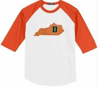 Kentucky with Douglass D Applique Baseball T-shirt (FDGS)
