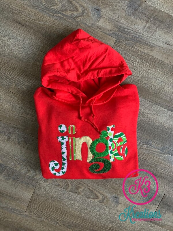 Adult Red Jingle Sweatshirt