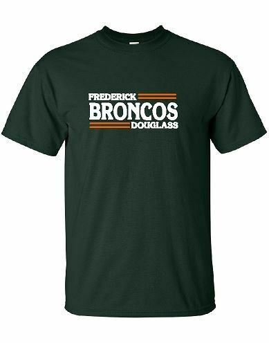 Frederick Douglass Broncos Short Sleeve T-shirt