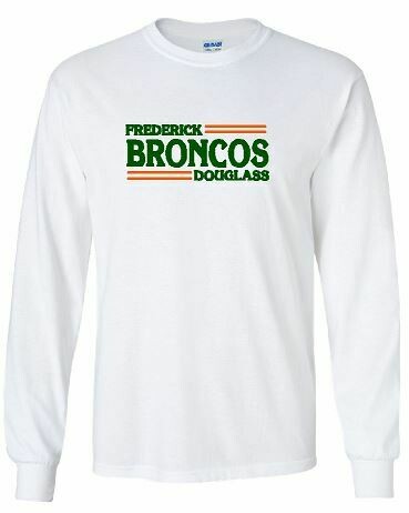 Frederick Douglass Broncos Long Sleeve t-shirt
