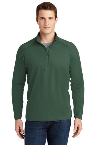 Unisex Sport Tek Sport Wick 1/2 Zip Pullover with Choice of Logo (FDG)
