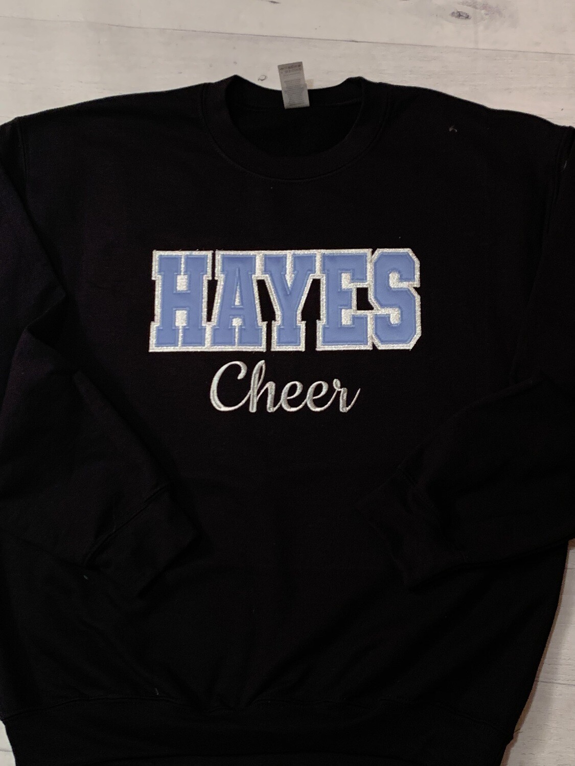 Youth or Adult Hayes Cheer Sweatshirt (HCT)