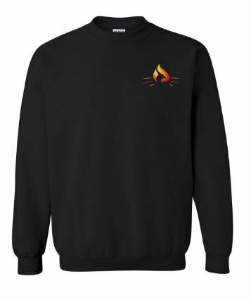 RISE Unisex Crewneck Sweatshirt with choice of logo - ADULT SIZING