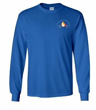 RISE Unisex Long Sleeve Tee with choice of logo - YOUTH SIZING