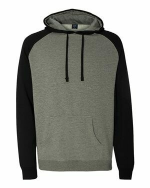 CREEK Unisex Raglan Hoodie  (TCDT) Choice of Design Fabric