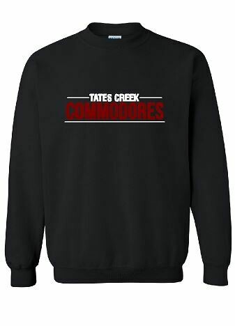 Tates Creek Commodores Unisex Crewneck - YOUTH and ADULT  (TCDT)