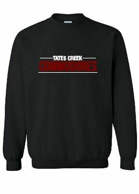 Tates Creek Commodores Unisex Crewneck - YOUTH and ADULT (TCDT)