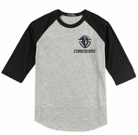 Commodores Left Chest Baseball Jersey - YOUTH and ADULT (TCDT)