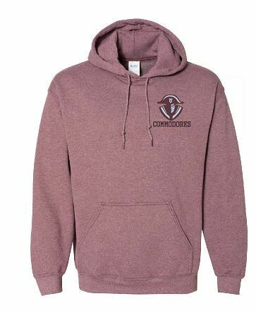 Commodores Mascot Unisex Hoodie - YOUTH and ADULT (TCDT)