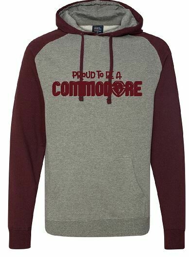 Proud To Be A Commodore Unisex Raglan Hoodie