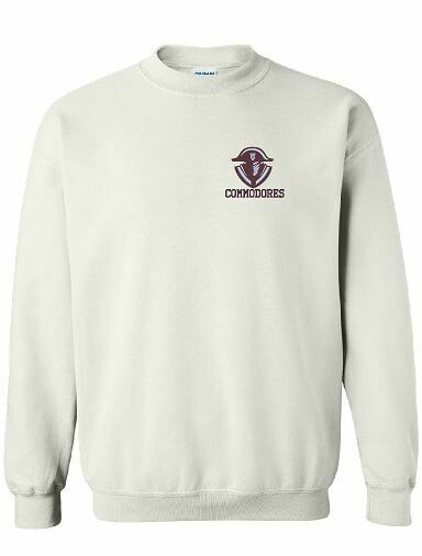 Commodores Left Chest Unisex Crewneck - YOUTH and ADULT (TCDT)