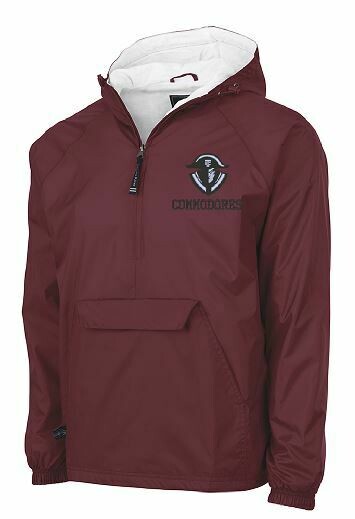 Commodores Charles River 1/2 Zip Classic Pullover (TCDT)
