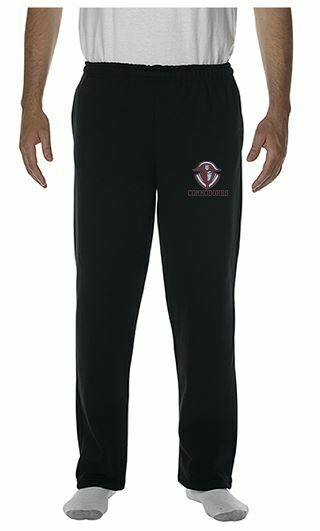 Commodores JERZEES NuBlend® Open Bottom Sweatpants with pockets -  ADULT (TCDT)