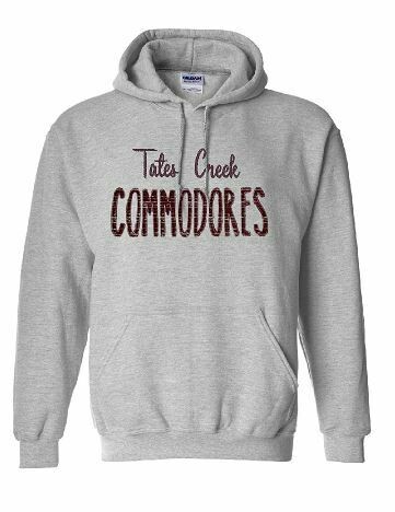 TC Commodores Unisex Hoodie - YOUTH and ADULT - Choice of Design Fabric