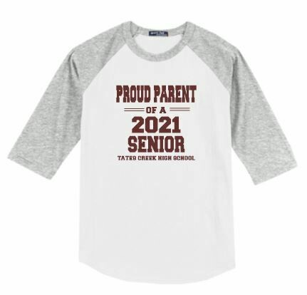 Proud Parent Unisex Baseball Style shirt ADULT (TCDT)