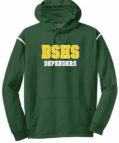 BSHS Defenders or Baseball Performance Colorblock Hoodie