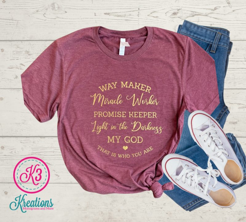 Adult My God That Is Who You Are Tri-Blend Short Sleeve Tee