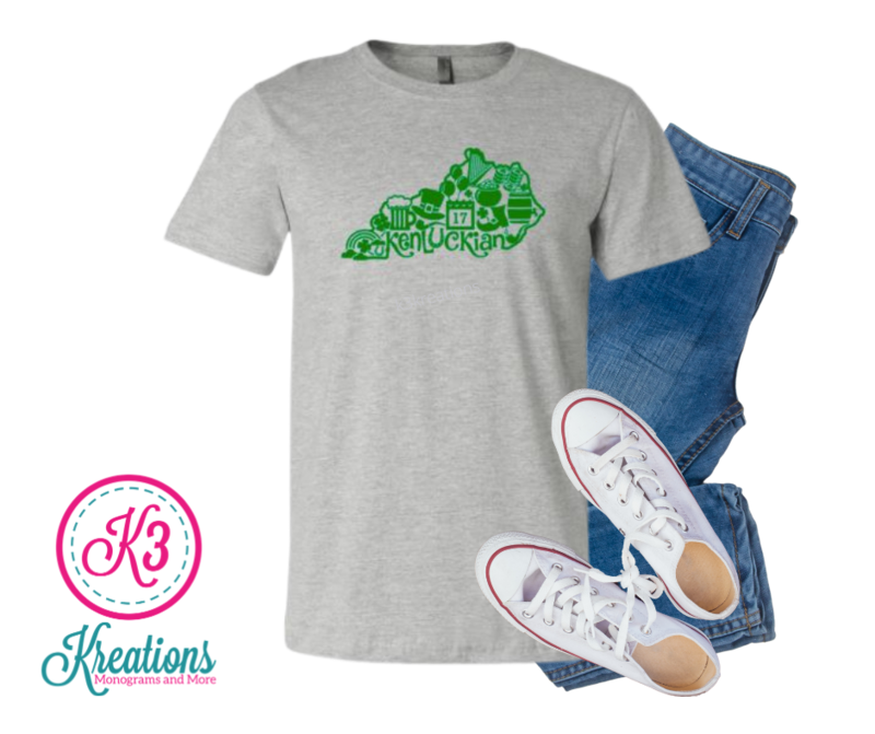 Adult St. Patrick&#39;s Day KenLuckian Short Sleeve T-Shirt