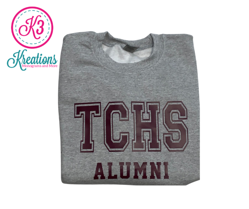 TCHS Alumni Unisex Crewneck ADULT  (TCDT)