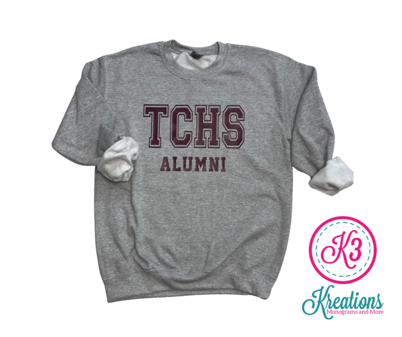 TCHS Alumni Unisex Crewneck ADULT  (TCDT)