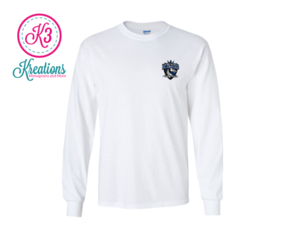 Commonwealth Kings Left Chest Applique Long Sleeve Tee