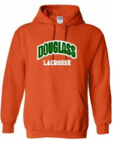 Douglass Lacrosse Applique Hoodie (FDL)
