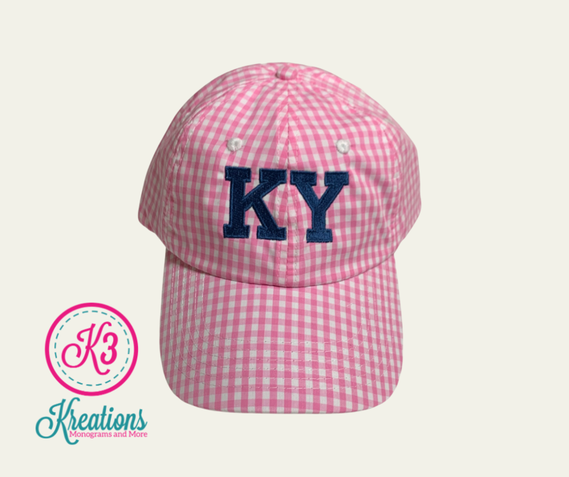 KY Gingham Ball Cap