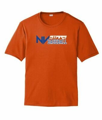 Mens NV Stars Baseball Front Chest Design Dri Fit Short Sleeve Tee (NVA)