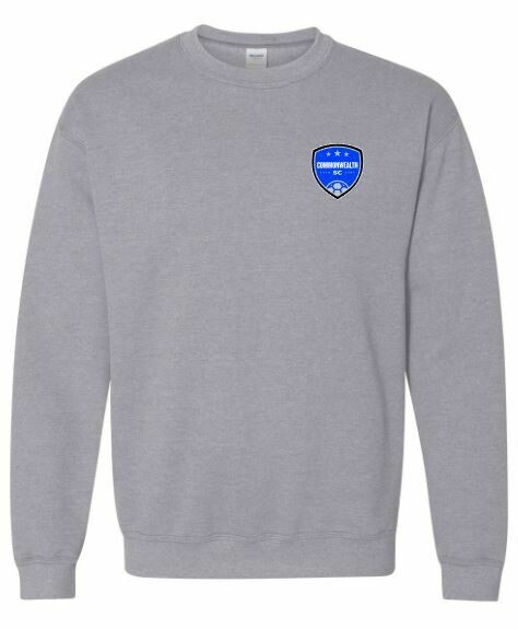 Adult Commonwealth SC Left Chest Design Crewneck Sweatshirt (CSC)