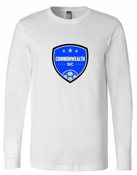 Adult Commonwealth SC Front Chest Design Long Sleeve Tee (CSC)