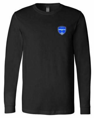 Adult Commonwealth SC Left Chest Design Long Sleeve Tee (CSC)
