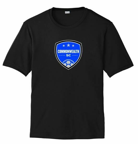Mens Commonwealth SC Front Chest Design Dri Fit Short Sleeve Tee (CSC)