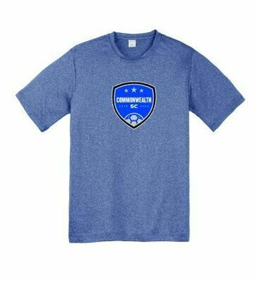Youth Commonwealth SC Front Chest Design Sport-Tek® Heather Contender™ Tee(CSC)