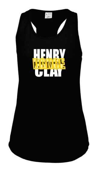 Ladies Henry Clay Dance Black Triblend Tank